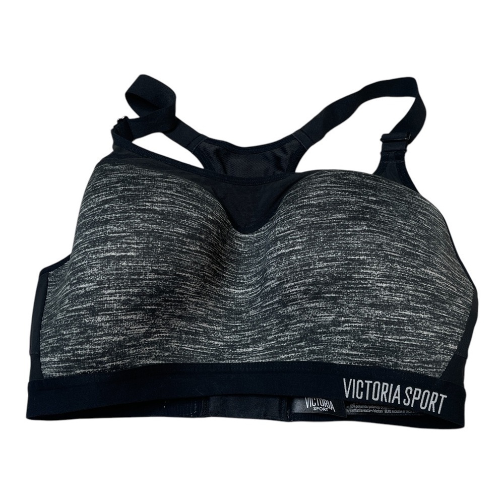 Victoria’s Secret Victoria Sport Black Racerback Sports Bra Women’s Size 34DD